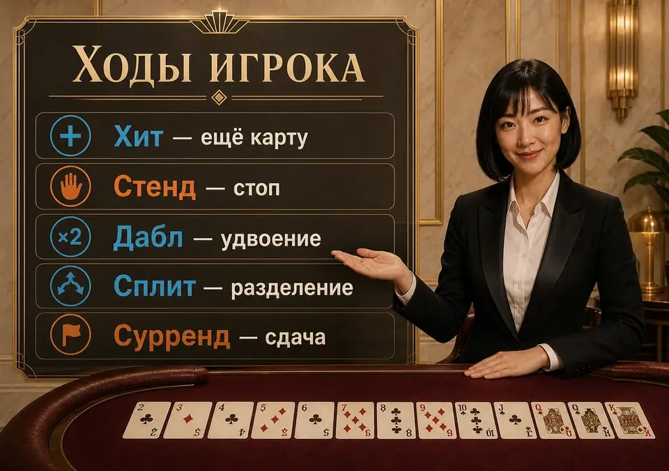 Инфографика: Ходы игрока