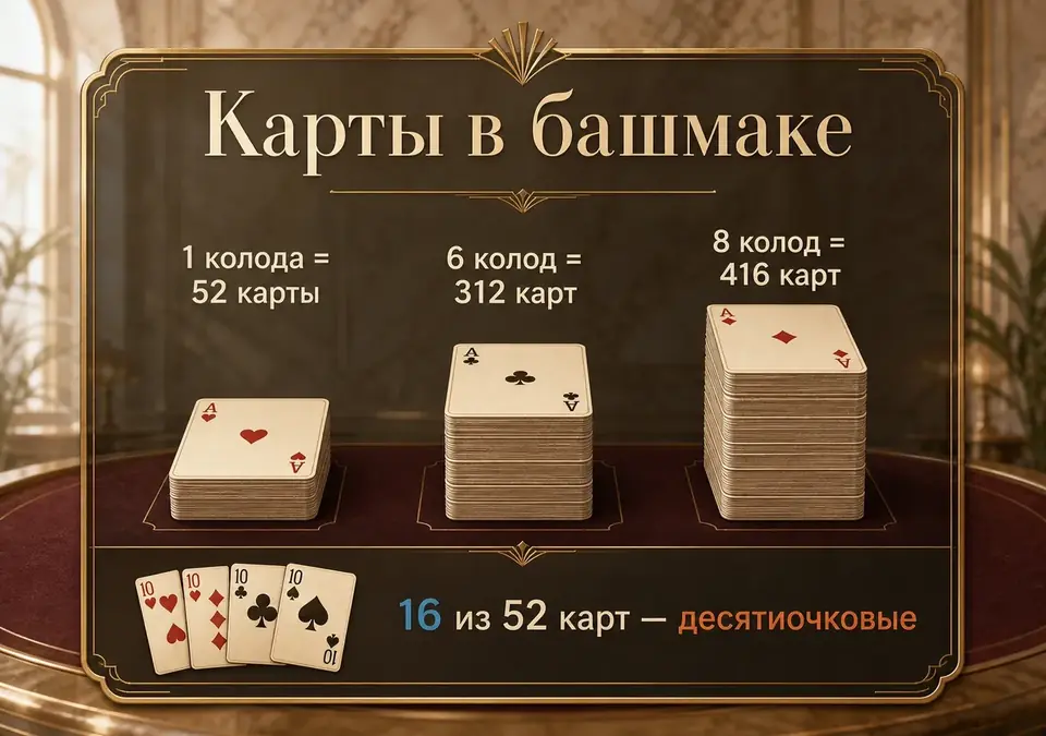 Инфографика: Карты в башмаке